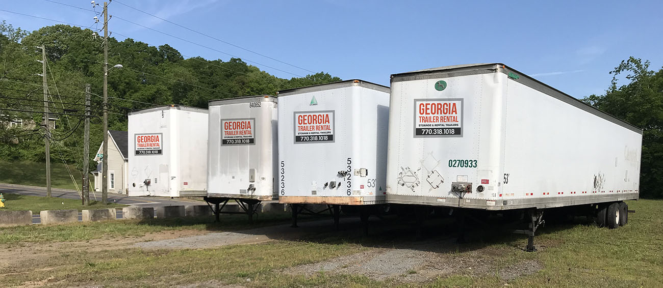 Georgia Trailer Rental is a service-oriented storage and road ready trailer provider based in Cartersville, Georgia with equipment yards in both Cartersville and Atlanta.