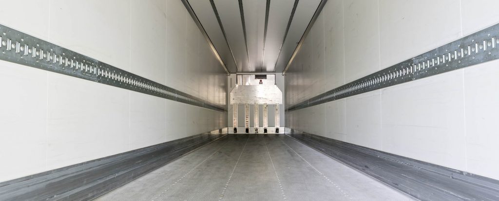 Clean safe and dry trailer interior, Georgia Trailer Rental Atlanta Area, Cartersville, Georgia